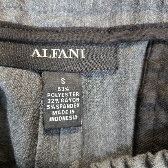 NWT $75 Alfani Mens Cargo Joggers Pants Sz S Gray Gorpcore Y2k Preppy - Picture 9 of 11